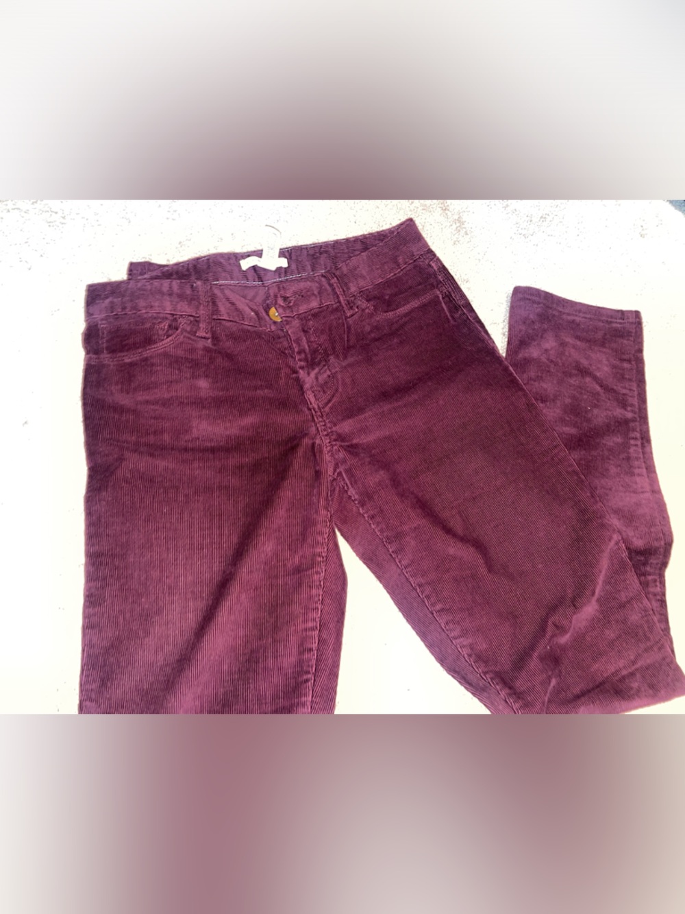 Banana Republic Plum Corduroy Pants